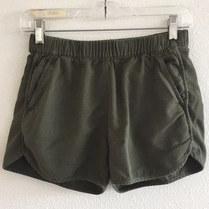 Madewell Olive Green Shorts